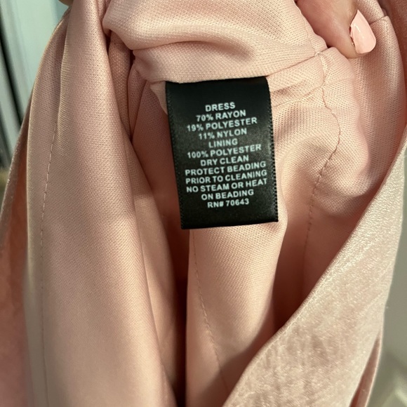 Jessica Howard dress in beautiful shimmery blush color - Picture 7 of 9